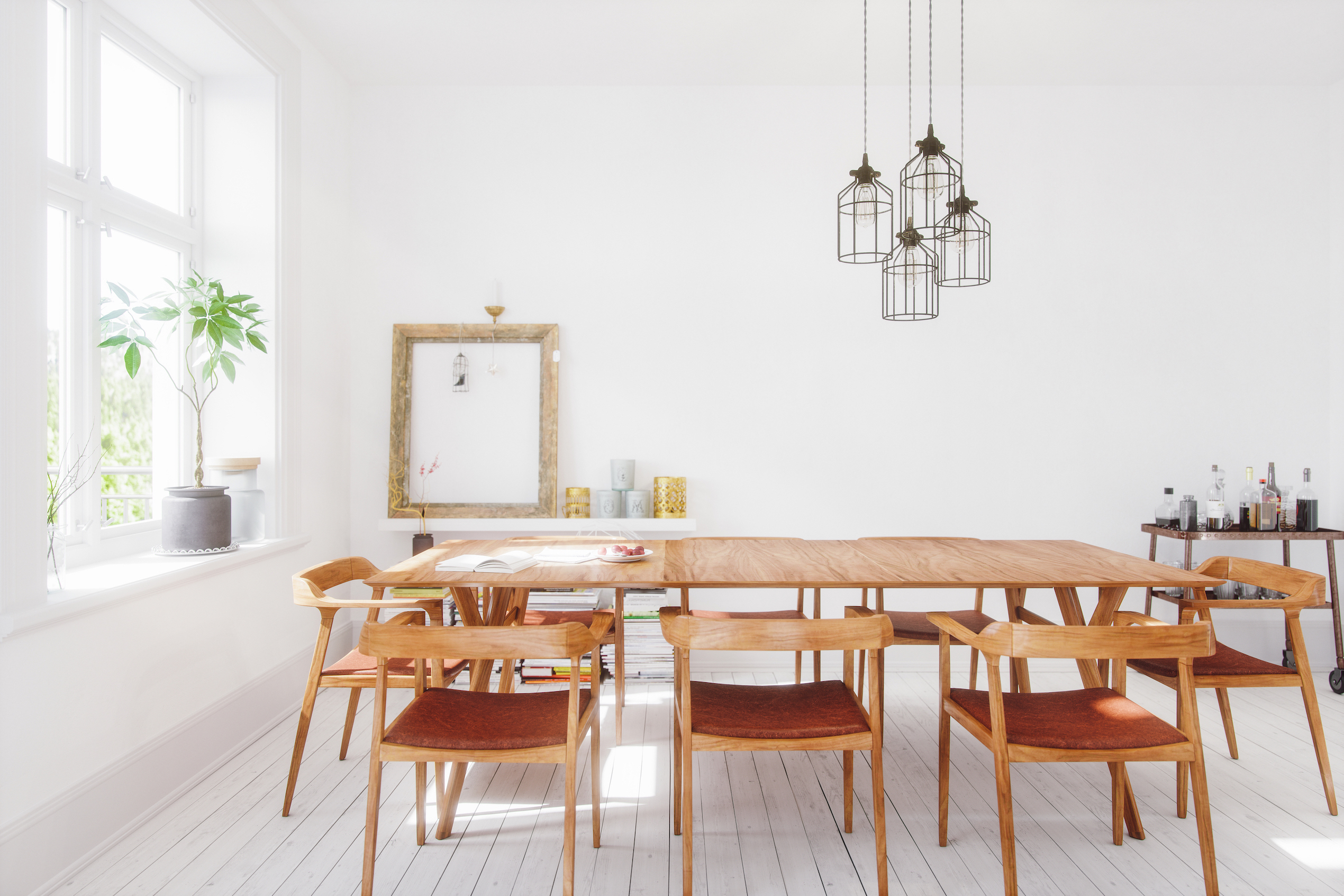 assistent Luidruchtig Malen De (houten) tafel schoonmaken - Driehoek